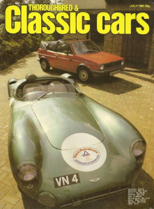 THOROUGHBRED & CLASSIC CARS 1981 JULY - Le MONSTER CADDY